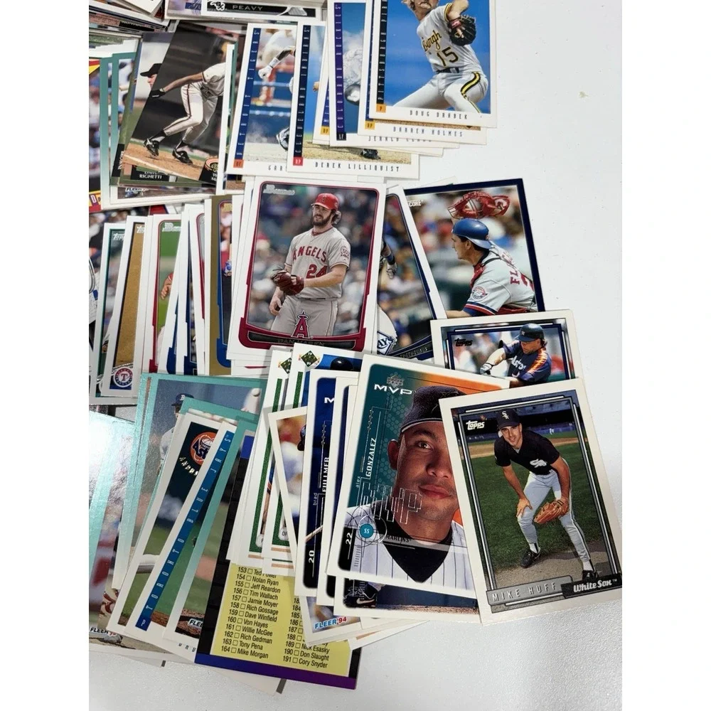 500 Baseball Card Lot from 1980s-1990s Huge MLB Mixed Variety‎ Great Mix #2